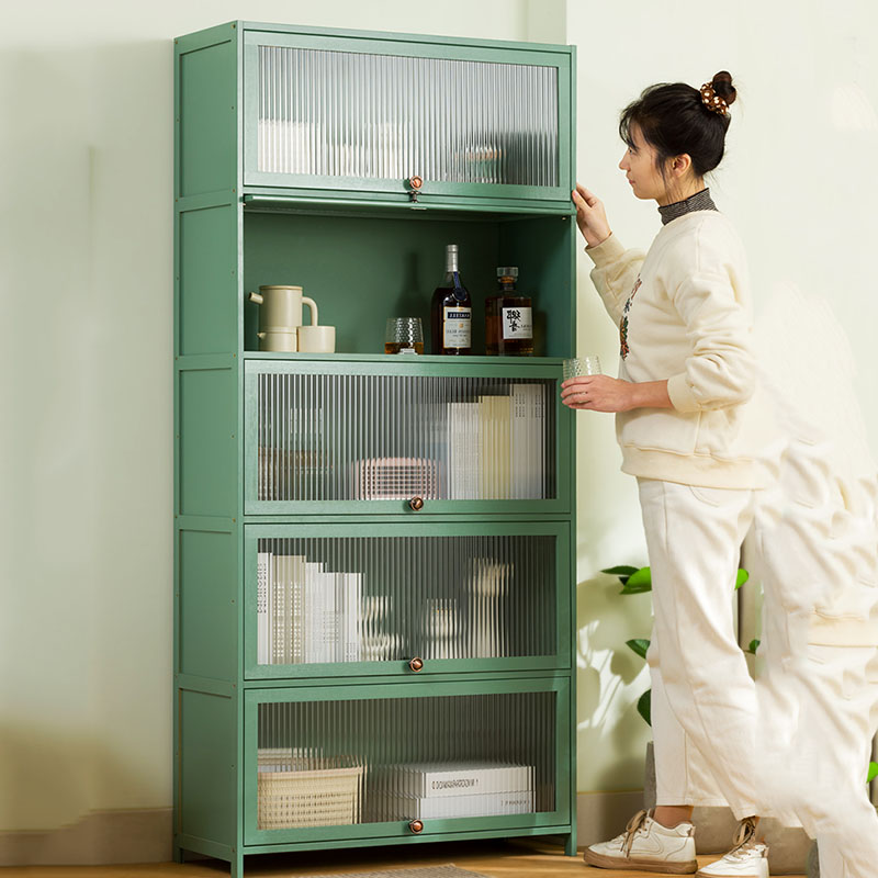 Baby Nursery Bookshelf - Wielopoziomowa szafka organizer z szufladami na