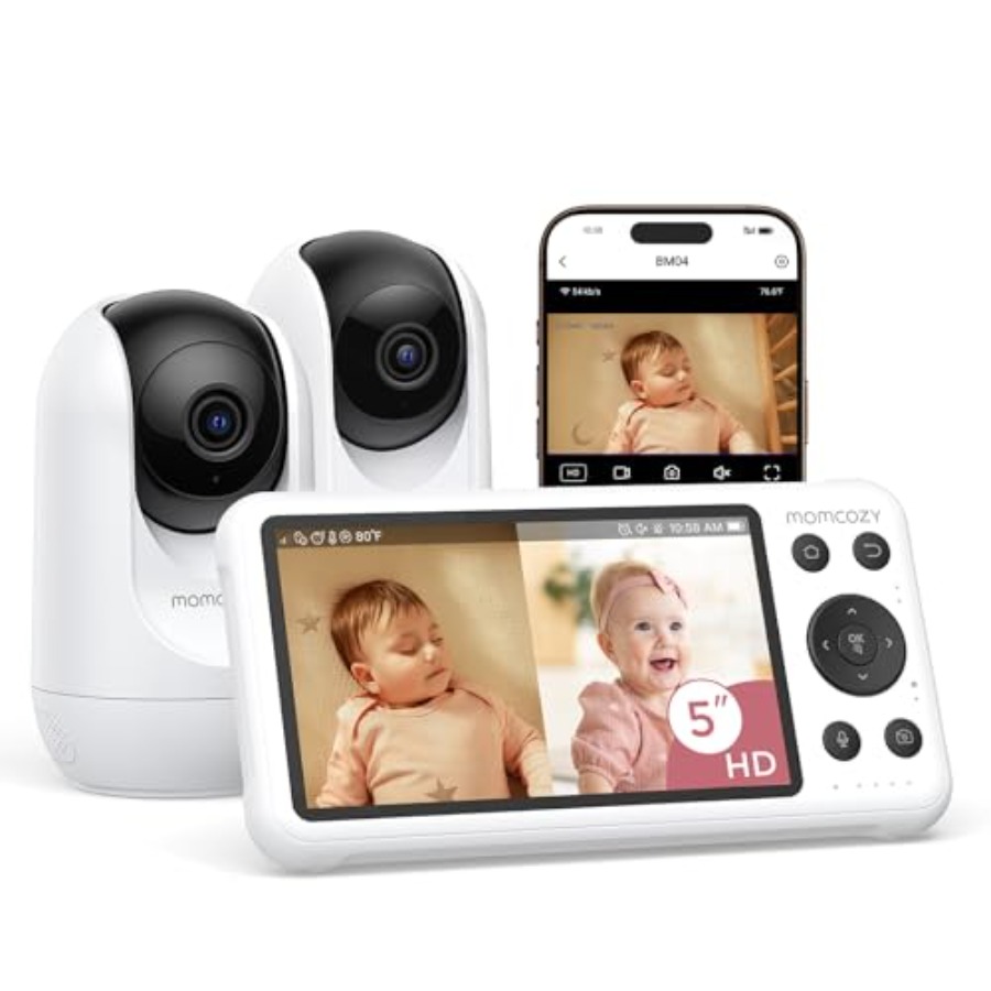 Baby Monitor Split Screen - Inteligentna niania elektroniczna WiFi do użytku