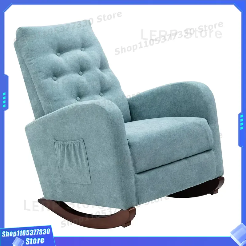 Baby Nursery Rocking Chair - Drewniane krzesełko bujaczek dla niemowląt z