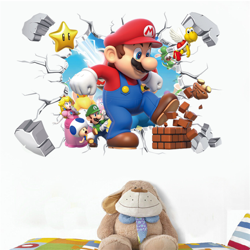 Baby Nursery Needs - Naklejki ścienne 3D z postaciami z