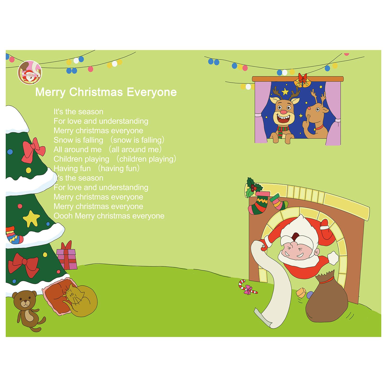 Baby Nursery Rhymes Songs - Interaktywna książeczka dźwiękowa dla dzieci, świąteczna,