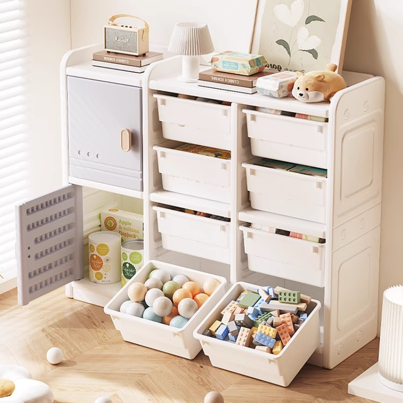 Baby Nursery Bookshelf - Organizer do przechowywania zabawek dla dzieci