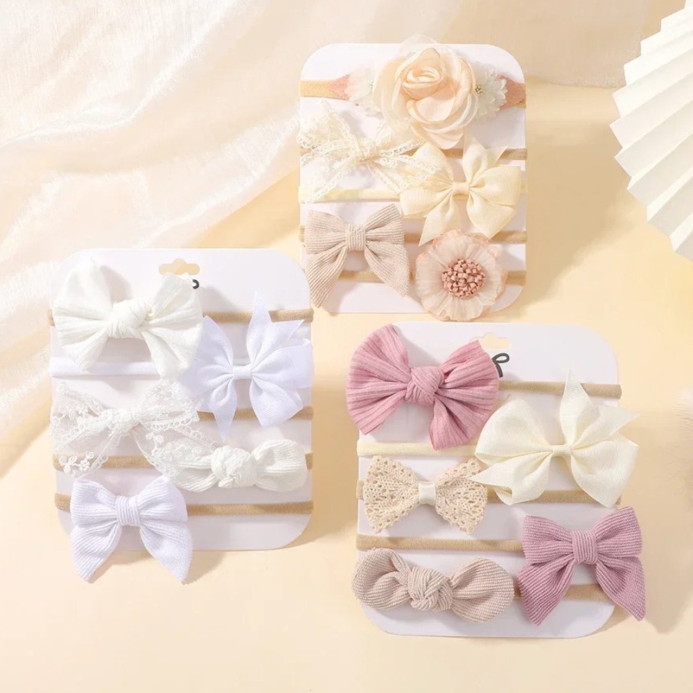 Baby Nursery Set - 5 szt. Dziecięca opaska do włosów