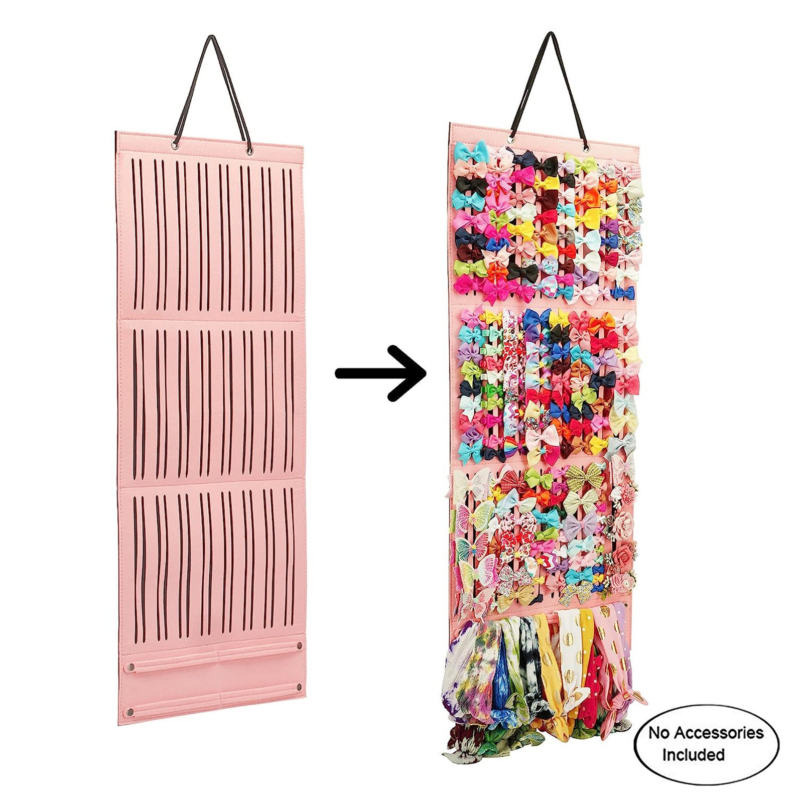 Baby Nursery Ideas Girl - Uchwyt na kokardy do włosów, wieszak