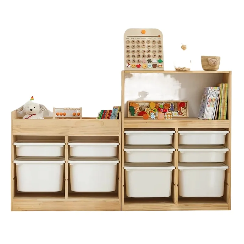 Baby Nursery Bookshelf - Szafka na zabawki dla dzieci, szafka