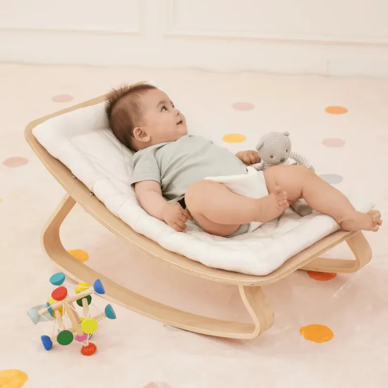 Baby Nursery Rocking Chair - Fotelik bujany dla niemowląt Miękkie krzesełko