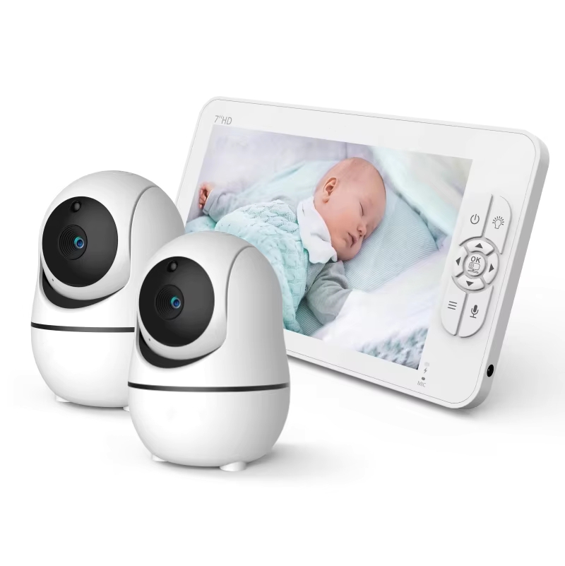 Baby Monitor Split Screen - SM70V2 1080P HD Niania Elektroniczna z