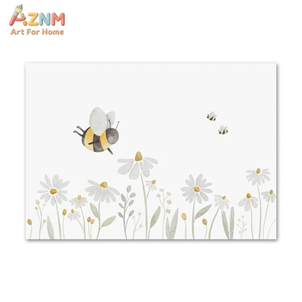 AZNM Akwarelowy Niedźwiedź Lis – Baby Nursery Kids recenzja i cena