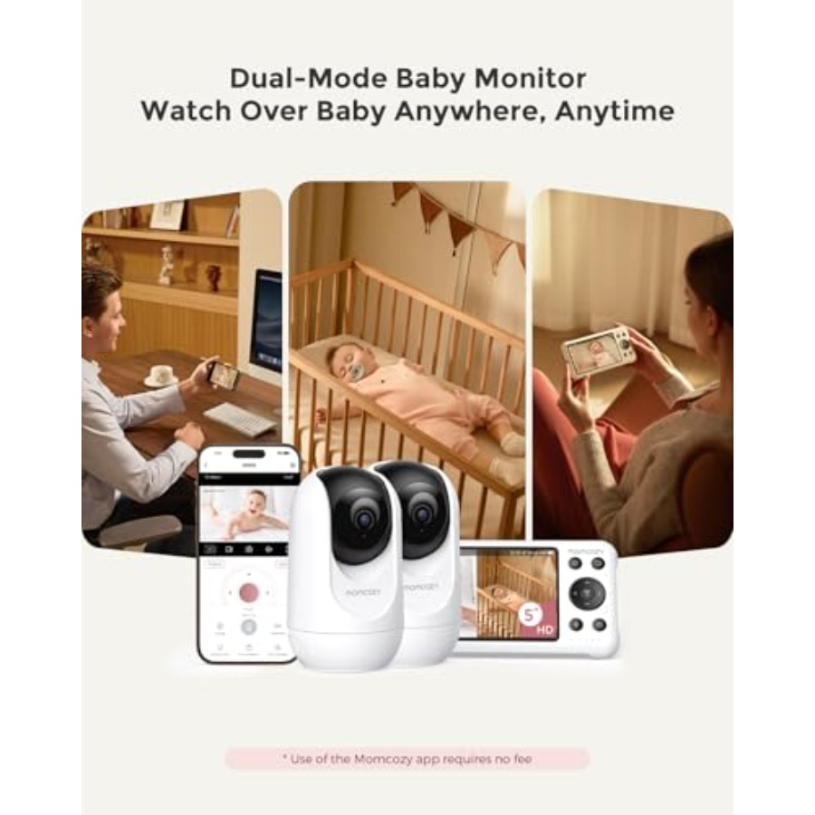 Inteligentna niania elektronic – Baby Monitor Split Screen recenzja i cena