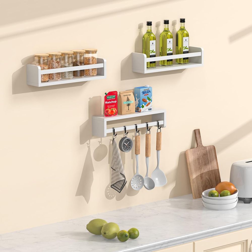 Biały drewniany zestaw regałów – Baby Nursery Bookshelf recenzja i cena