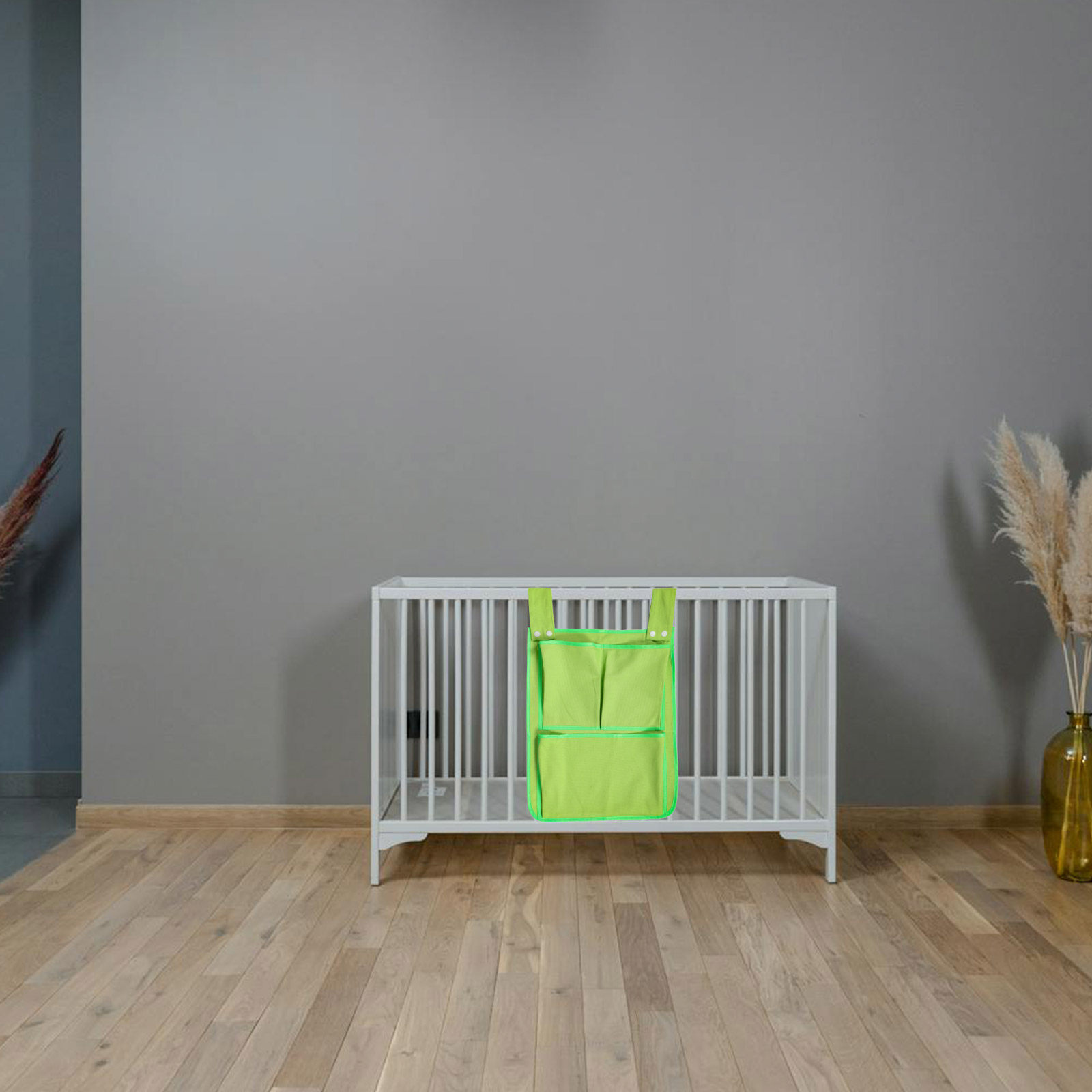 Mała płócienna wisząca torba d – Baby Nursery Green recenzja i cena