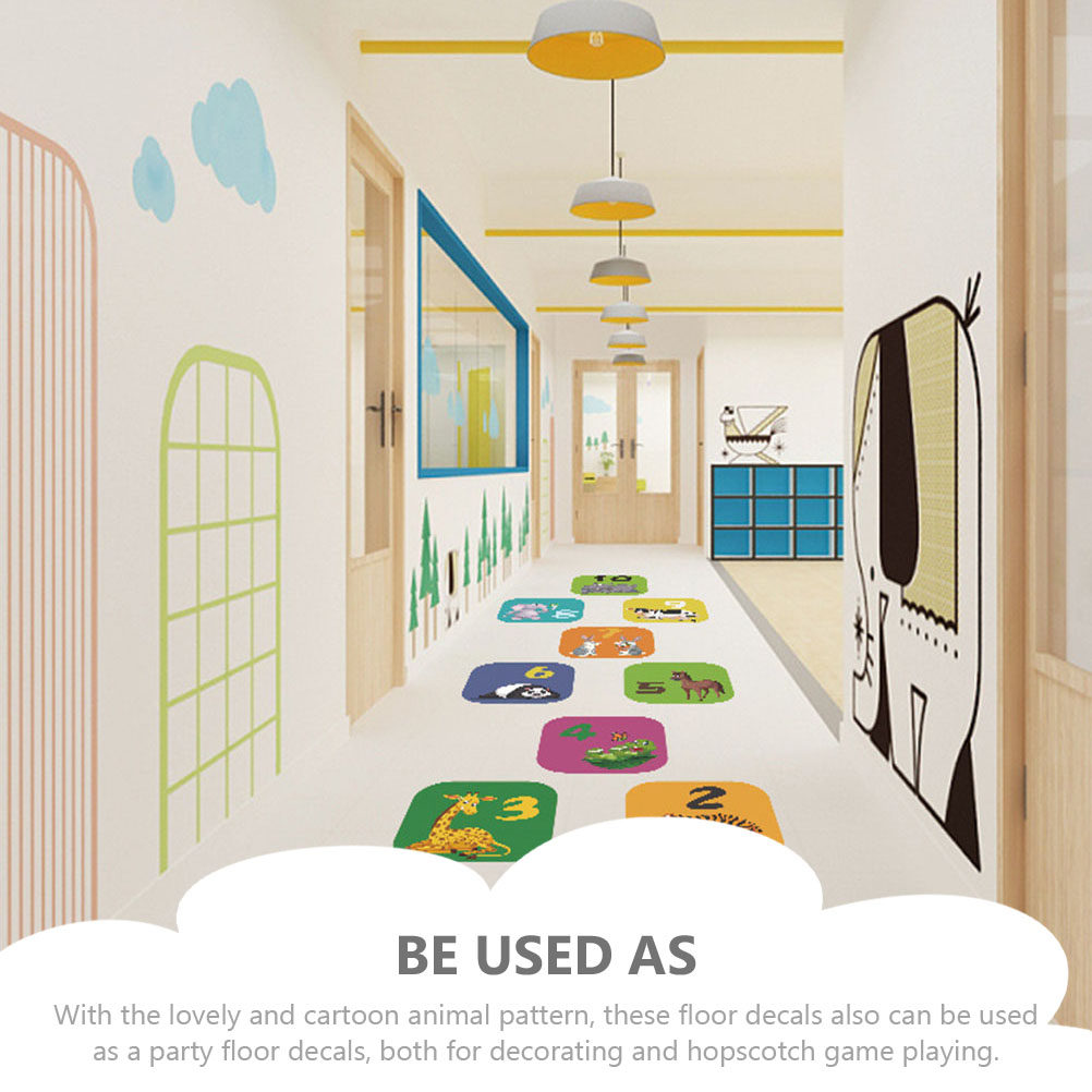 Naklejki na podłogę z PVC Gra  – Wall Decal Nursery recenzja i cena