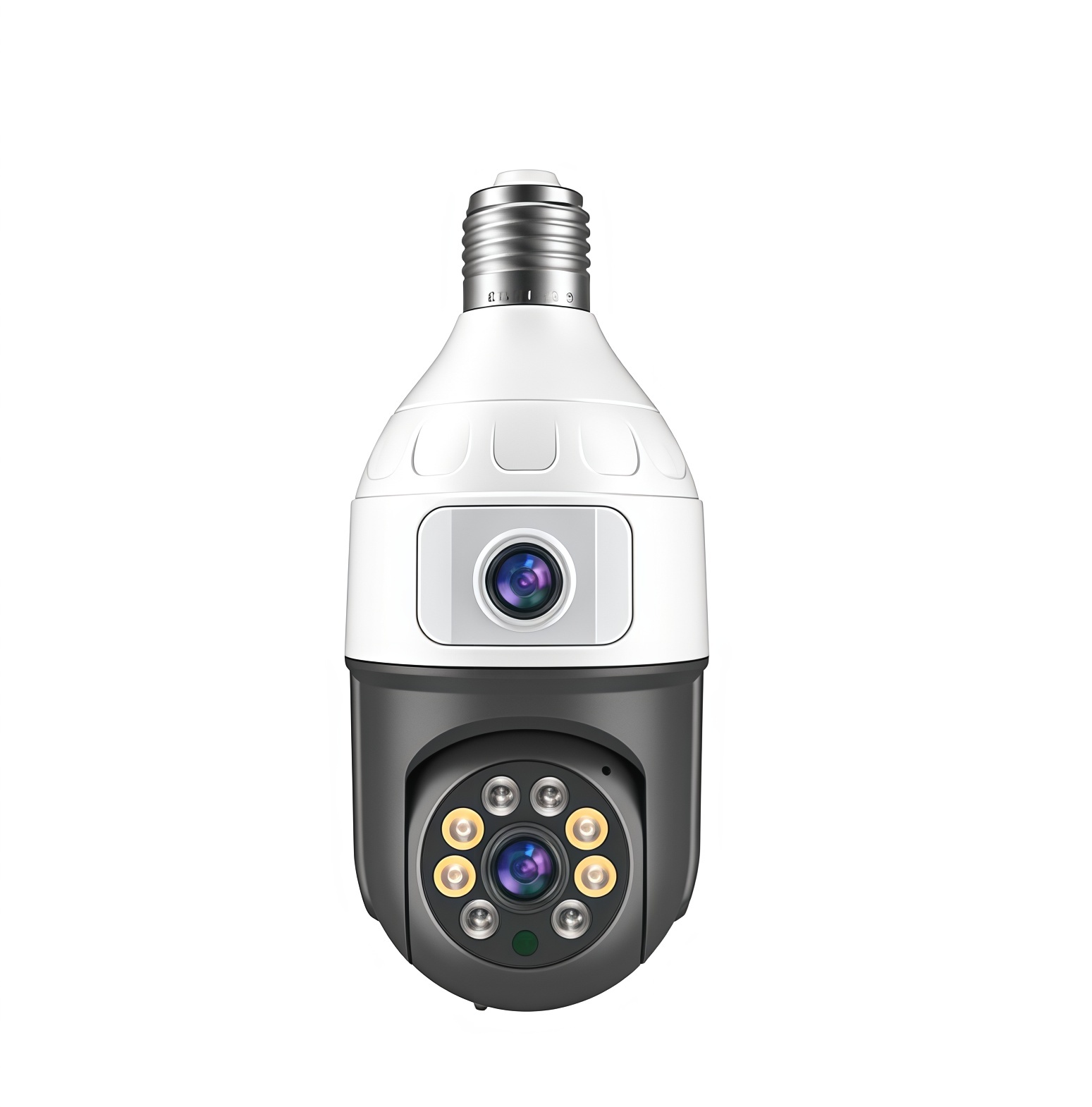 Kamera IP 4MP w żarówce E27 z  – Baby Monitor Split Screen recenzja i cena
