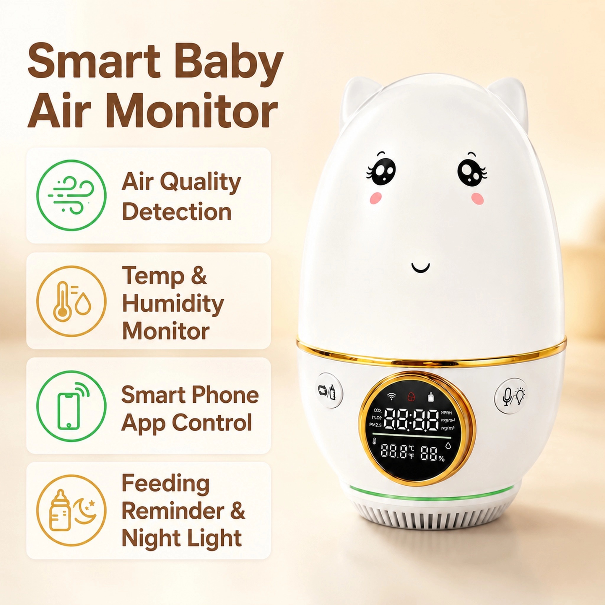 Monitor dla dzieci HoldPeak CO – Baby Nursery And Co recenzja i cena