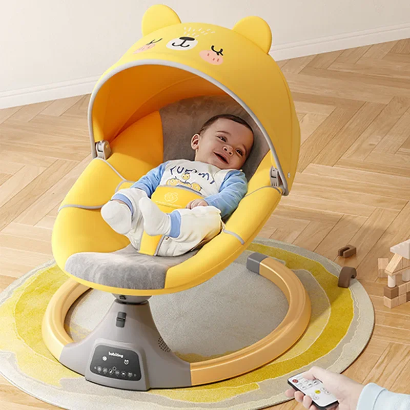 Łóżeczko bujane dla dziecka, f – Baby Nursery Rocking Chair recenzja i cena