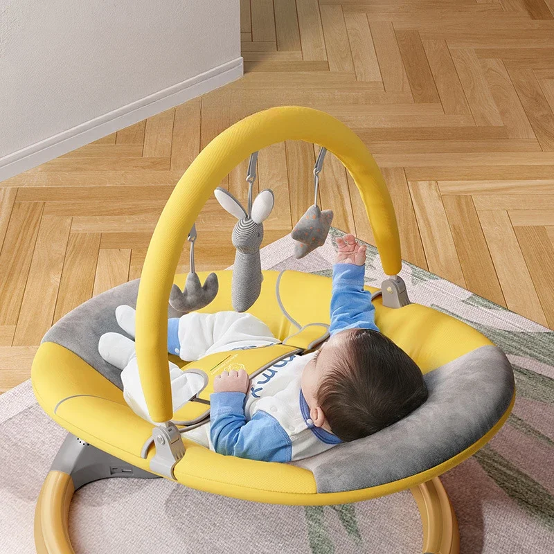 Łóżeczko bujane dla dziecka, f – Baby Nursery Rocking Chair recenzja i cena