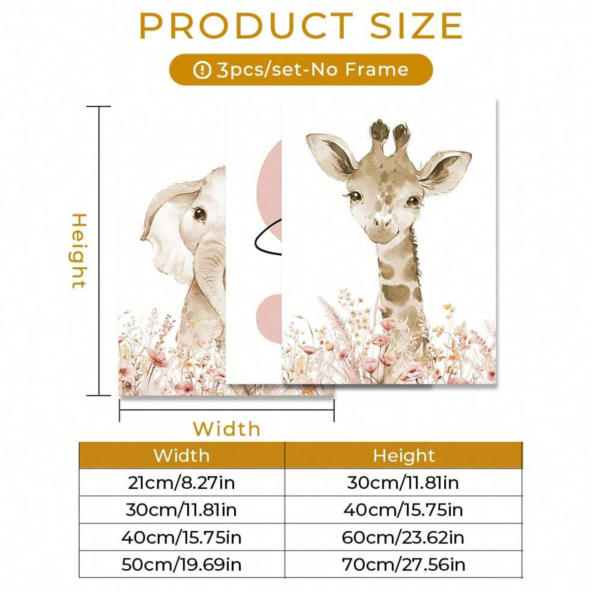 Personalizowany zestaw dekorac – Baby Nursery Set recenzja i cena