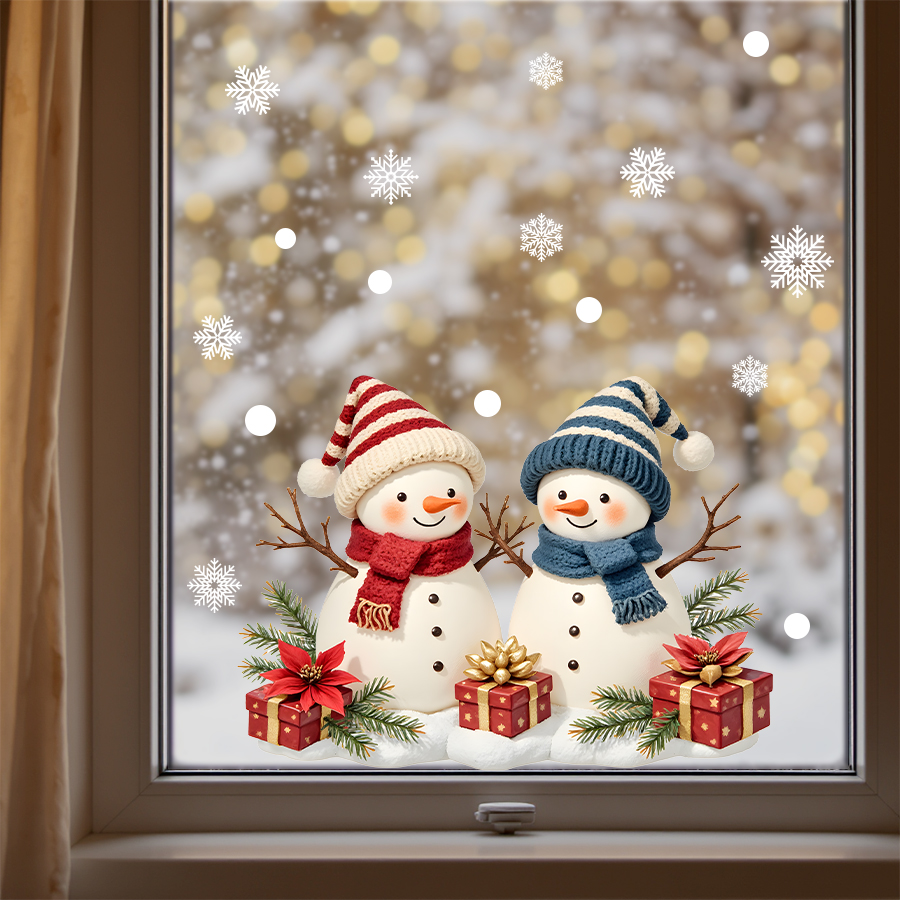 ​ Naklejki świąteczne na okno  – Wall Decal Nursery recenzja i cena