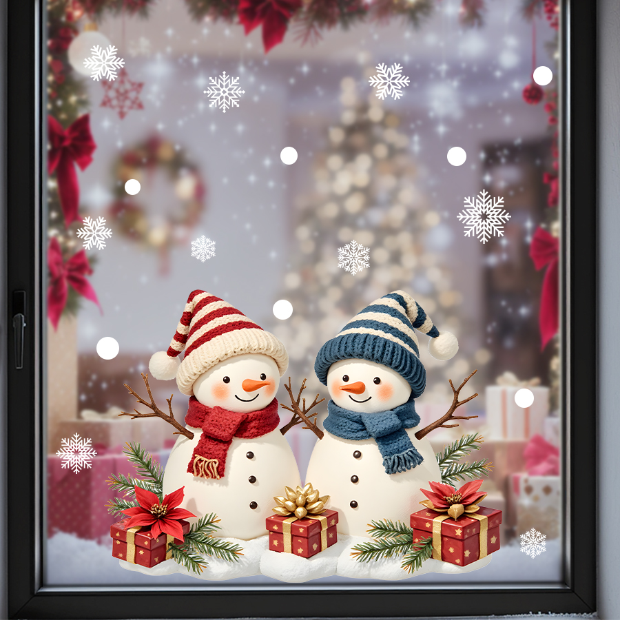 ​ Naklejki świąteczne na okno  – Wall Decal Nursery recenzja i cena