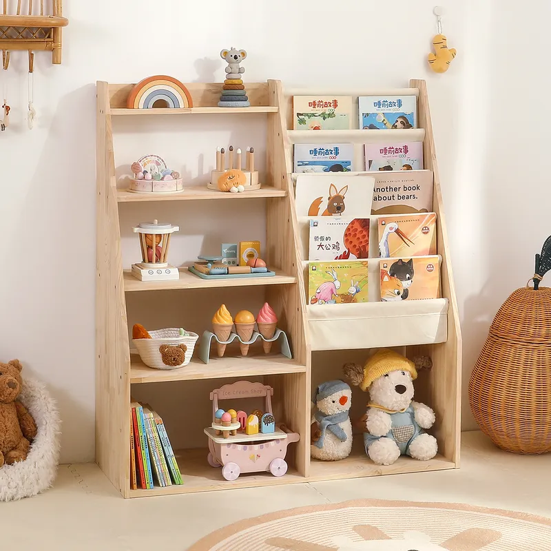 Regał na książki dla dzieci z  – Baby Nursery Bookshelf recenzja i cena