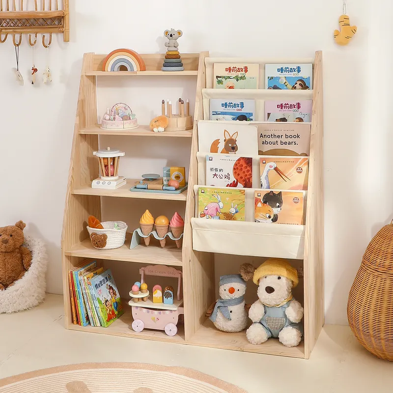 Regał na książki dla dzieci z  – Baby Nursery Bookshelf recenzja i cena