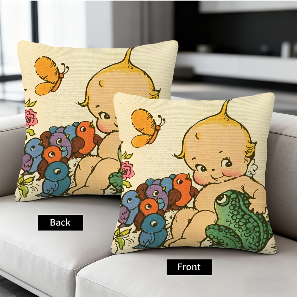Urocza poszewka na poduszkę z  – Baby Nursery Cushion recenzja i cena