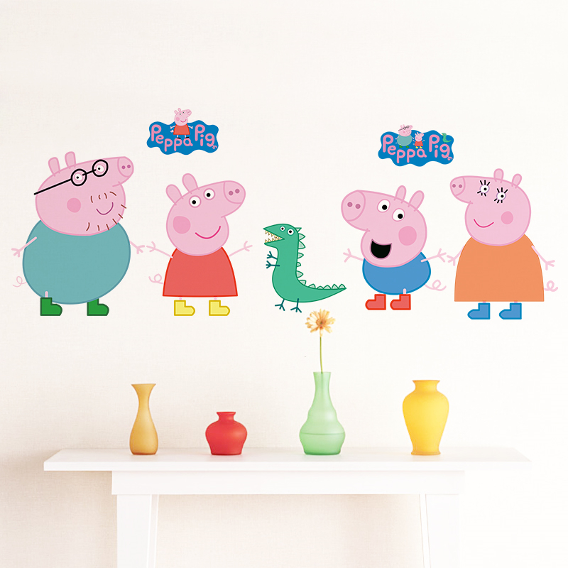 Naklejki ścienne z Peppą Świni – Baby Nursery Decals recenzja i cena