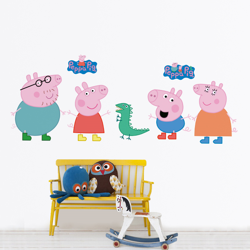 Naklejki ścienne z Peppą Świni – Baby Nursery Decals recenzja i cena