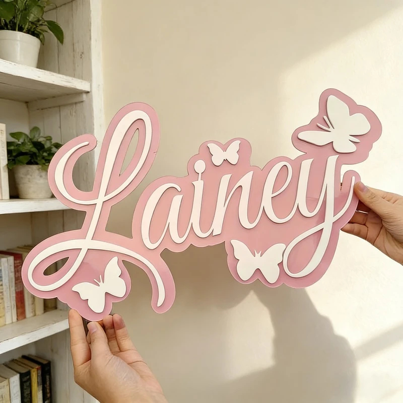 Spersonalizowana tabliczka z i – Baby Nursery Kids recenzja i cena