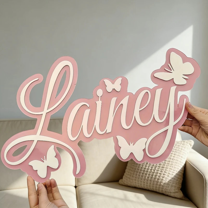 Spersonalizowana tabliczka z i – Baby Nursery Kids recenzja i cena
