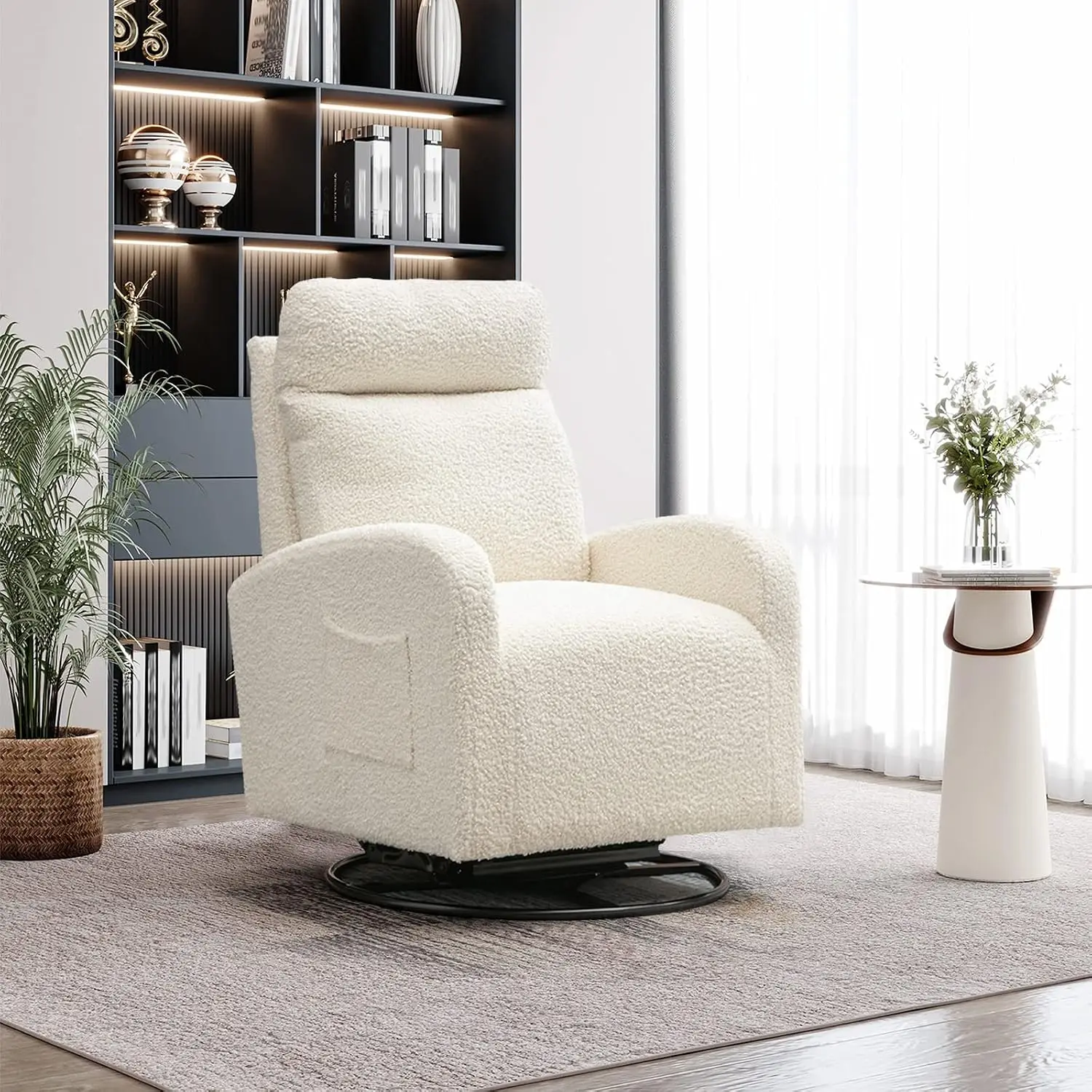 Nowoczesny obrotowy fotel buja – Baby Nursery Rocking Chair recenzja i cena
