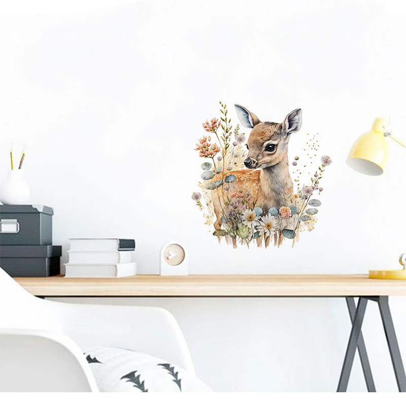 C400 # Śliczny jeleń naklejka  – Baby Nursery Vinyl recenzja i cena