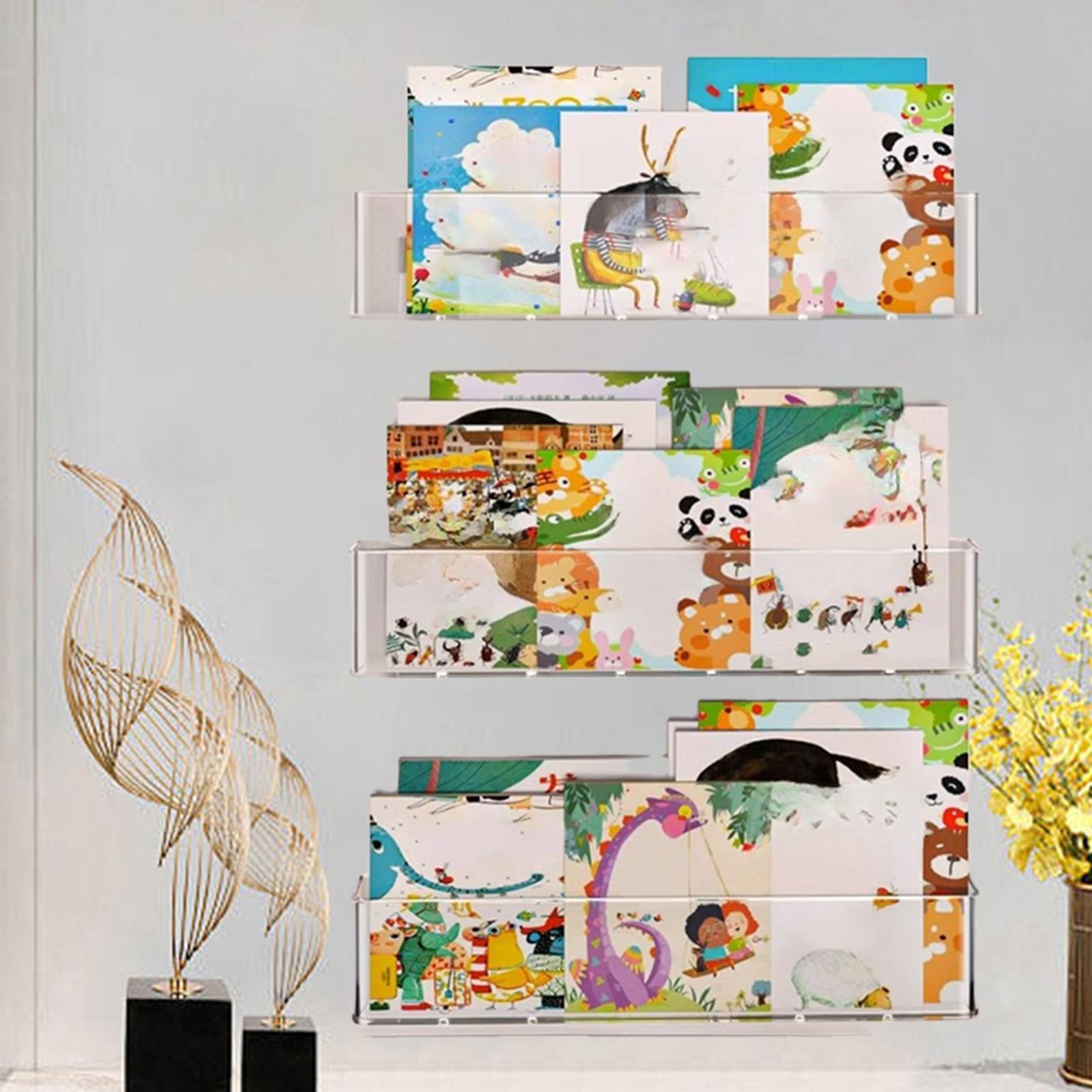 3x Pływające Półki na Książki  – Baby Nursery Bookshelf recenzja i cena