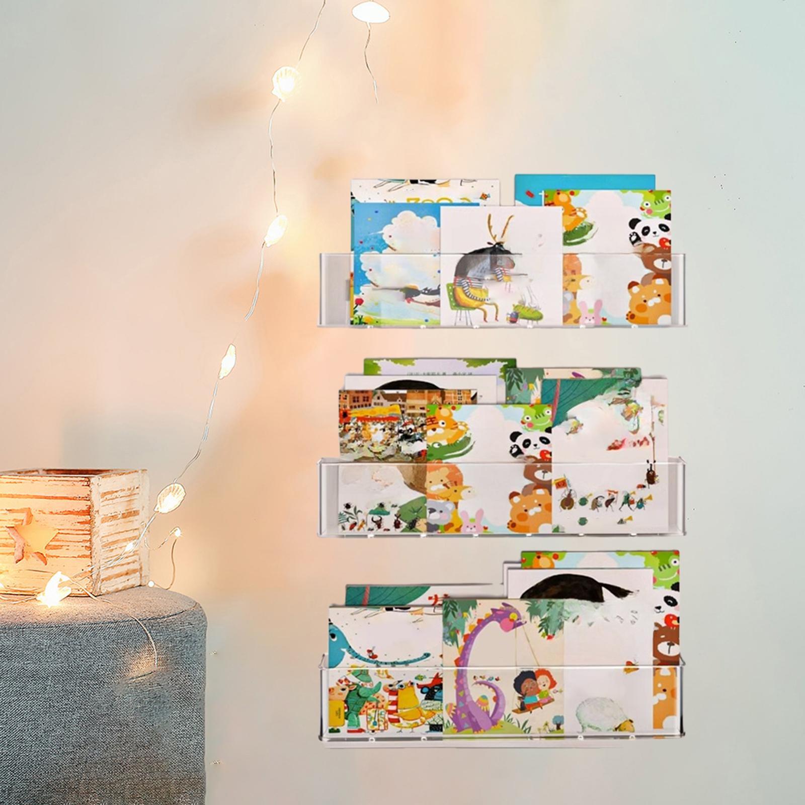 3x Pływające Półki na Książki  – Baby Nursery Bookshelf recenzja i cena