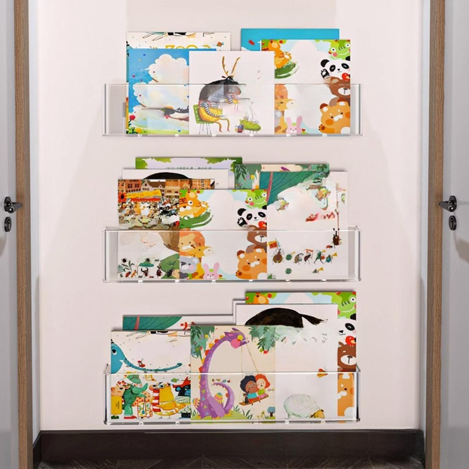3x Pływające Półki na Książki  – Baby Nursery Bookshelf recenzja i cena