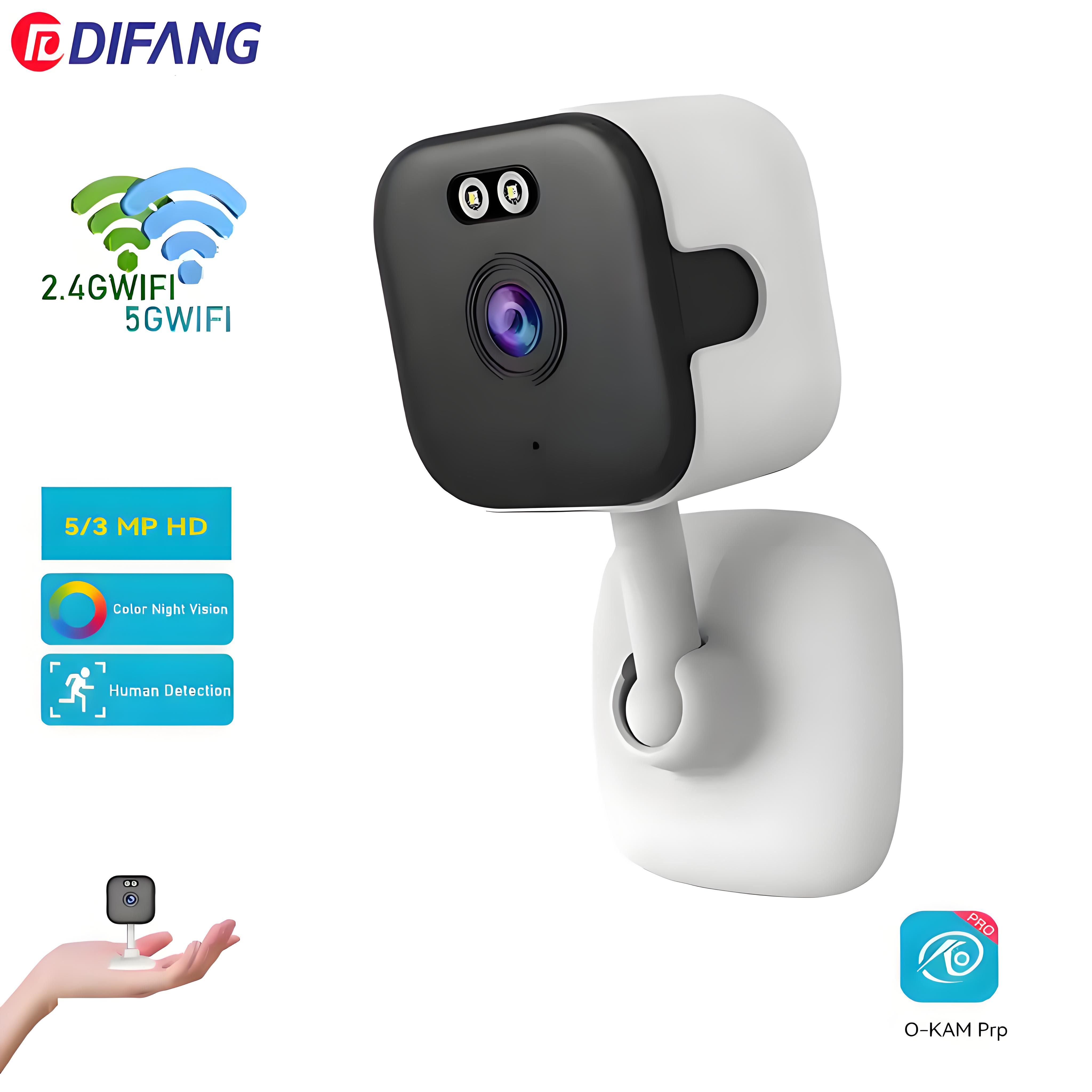O-Kam Pro 5MP Mini Cube Dual B – Baby Monitor Split Screen recenzja i cena