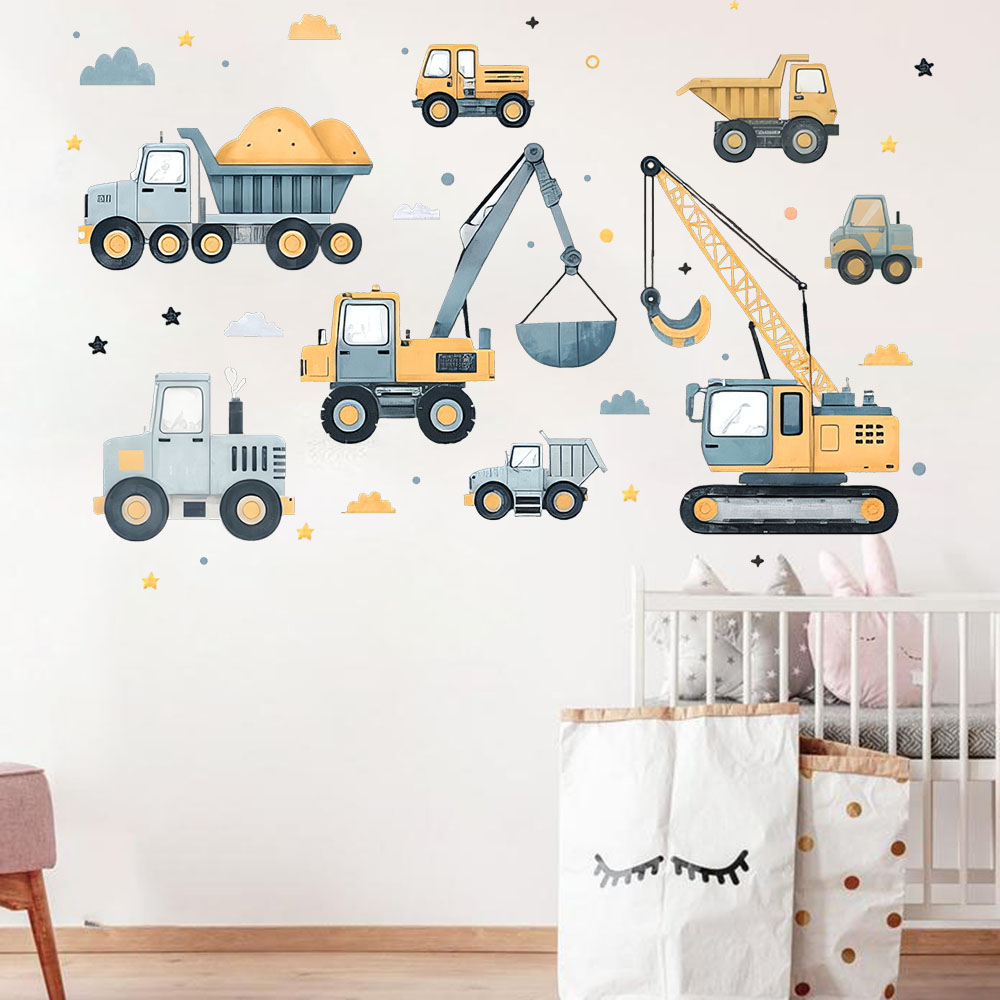 Zestaw naklejek ściennych z kr – Baby Nursery Decals recenzja i cena