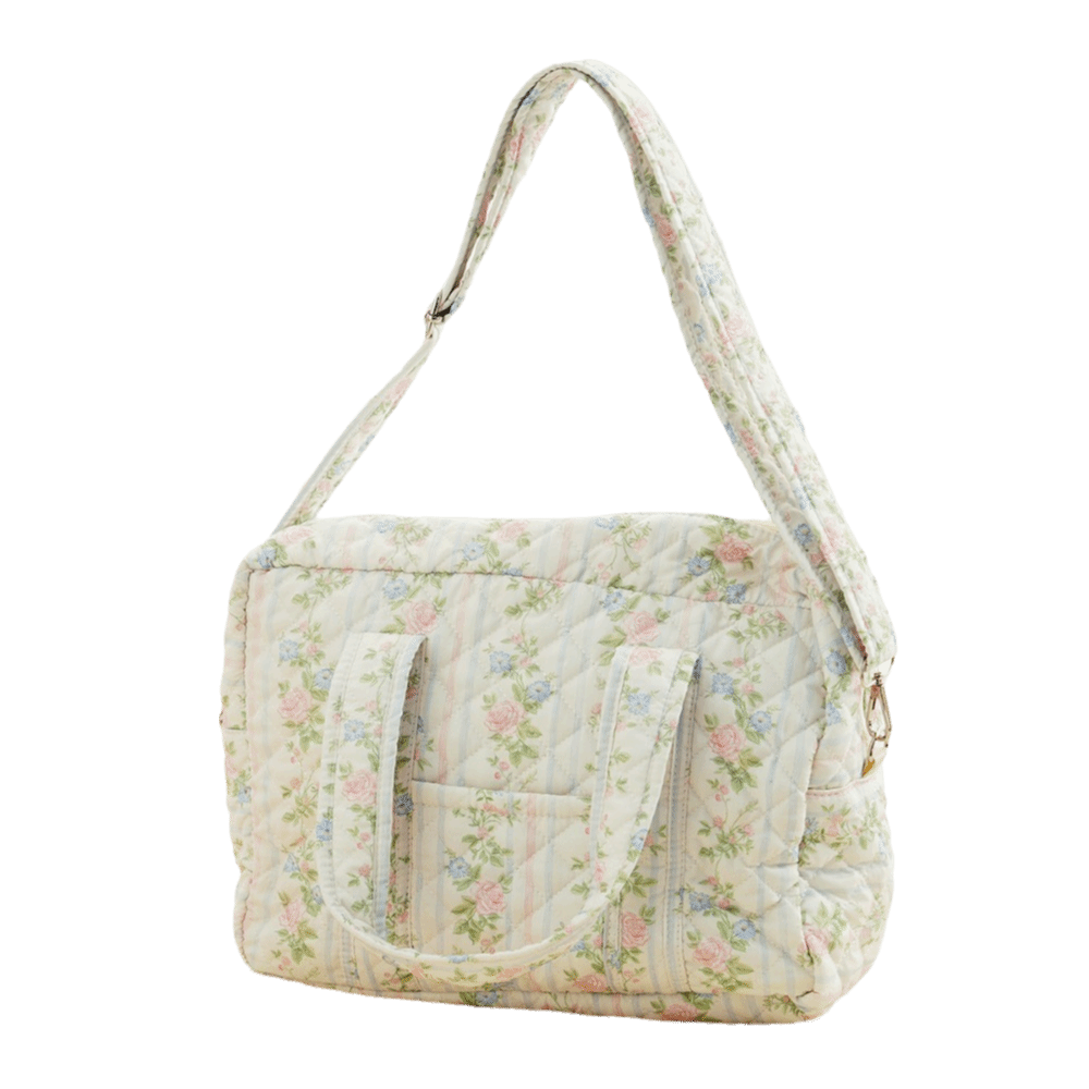 Modna pikowana torba dla mamy, – Baby Nursery Bags recenzja i cena
