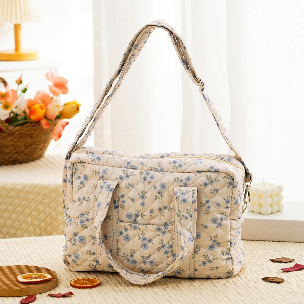 Modna pikowana torba dla mamy, – Baby Nursery Bags recenzja i cena