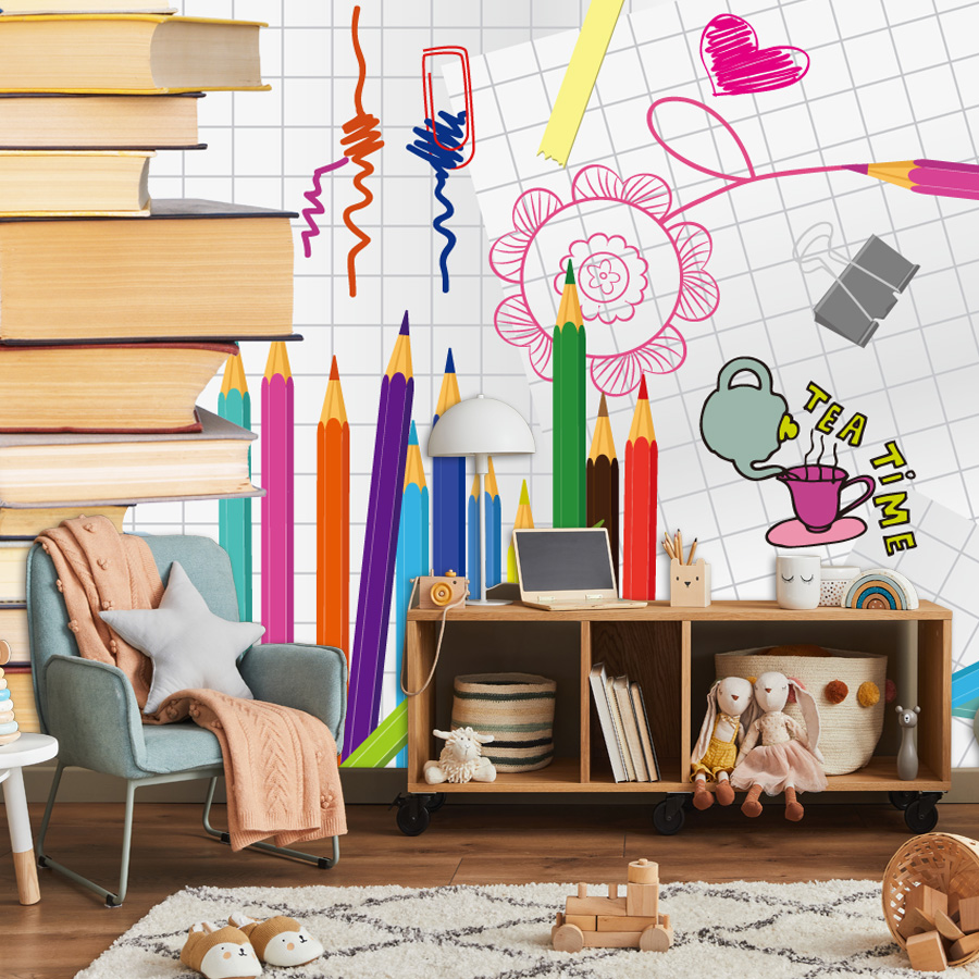Samoprzylepna tapeta do salonu – Baby Nursery Murals recenzja i cena