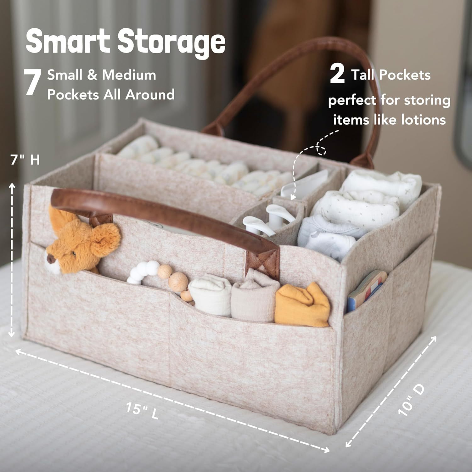 Organizer do pokoju dziecięceg – Baby Nursery Bags recenzja i cena