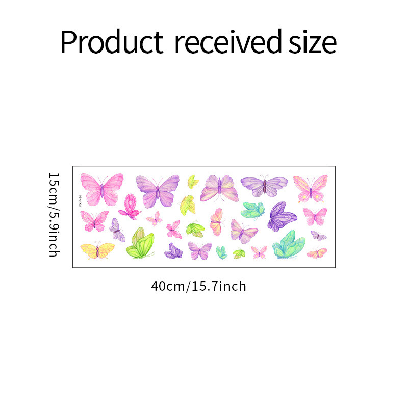 Romantyczny motyl Naklejki ści – Baby Nursery Decals recenzja i cena