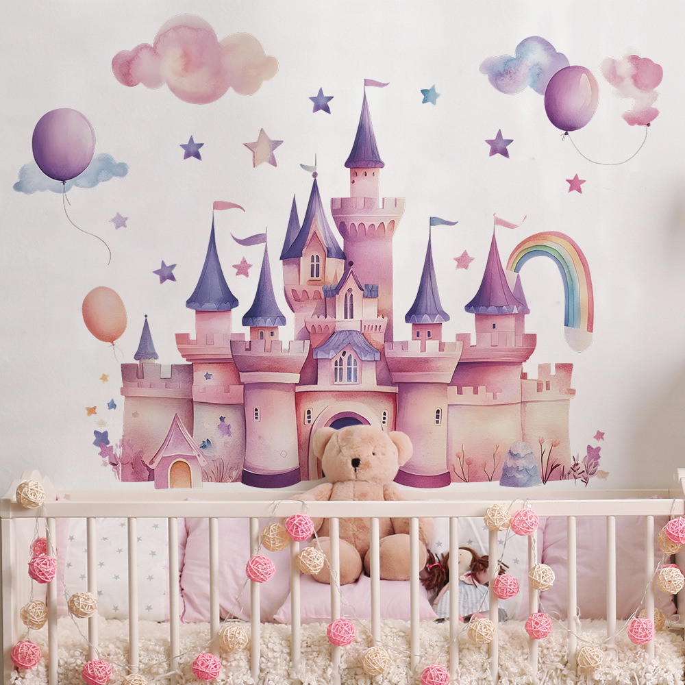 Różowe naklejki ścienne z moty – Baby Nursery Decals recenzja i cena