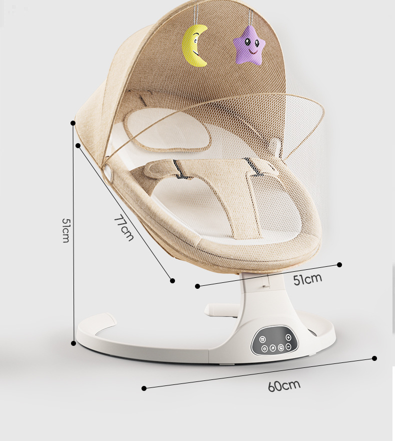 Elektryczne krzesełko-bujaczek – Baby Nursery Rocking Chair recenzja i cena