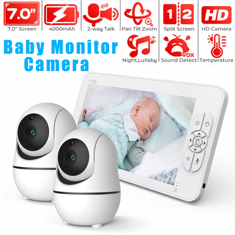 7-calowy monitor dla dziecka z – Baby Monitor Split Screen recenzja i cena