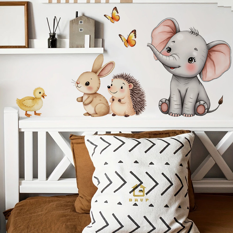 Naklejka ścienna z kreskówkowy – Baby Nursery Decals recenzja i cena