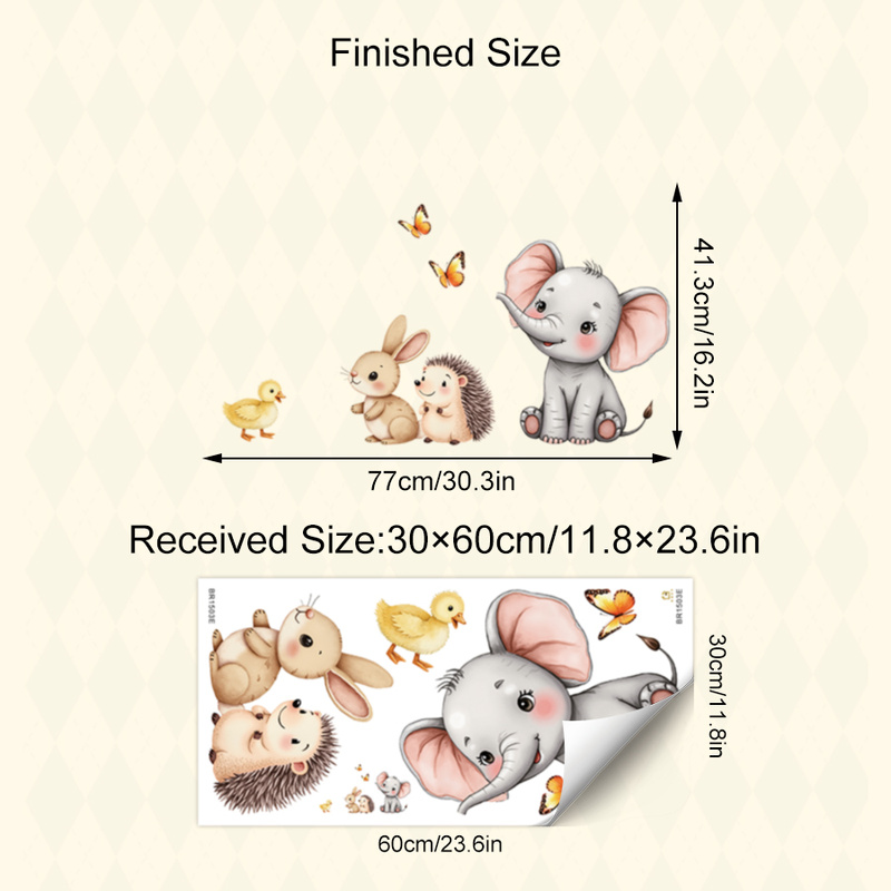 Naklejka ścienna z kreskówkowy – Baby Nursery Decals recenzja i cena