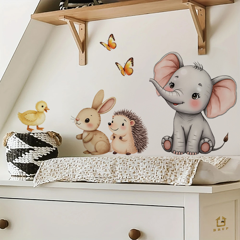 Naklejka ścienna z kreskówkowy – Baby Nursery Decals recenzja i cena