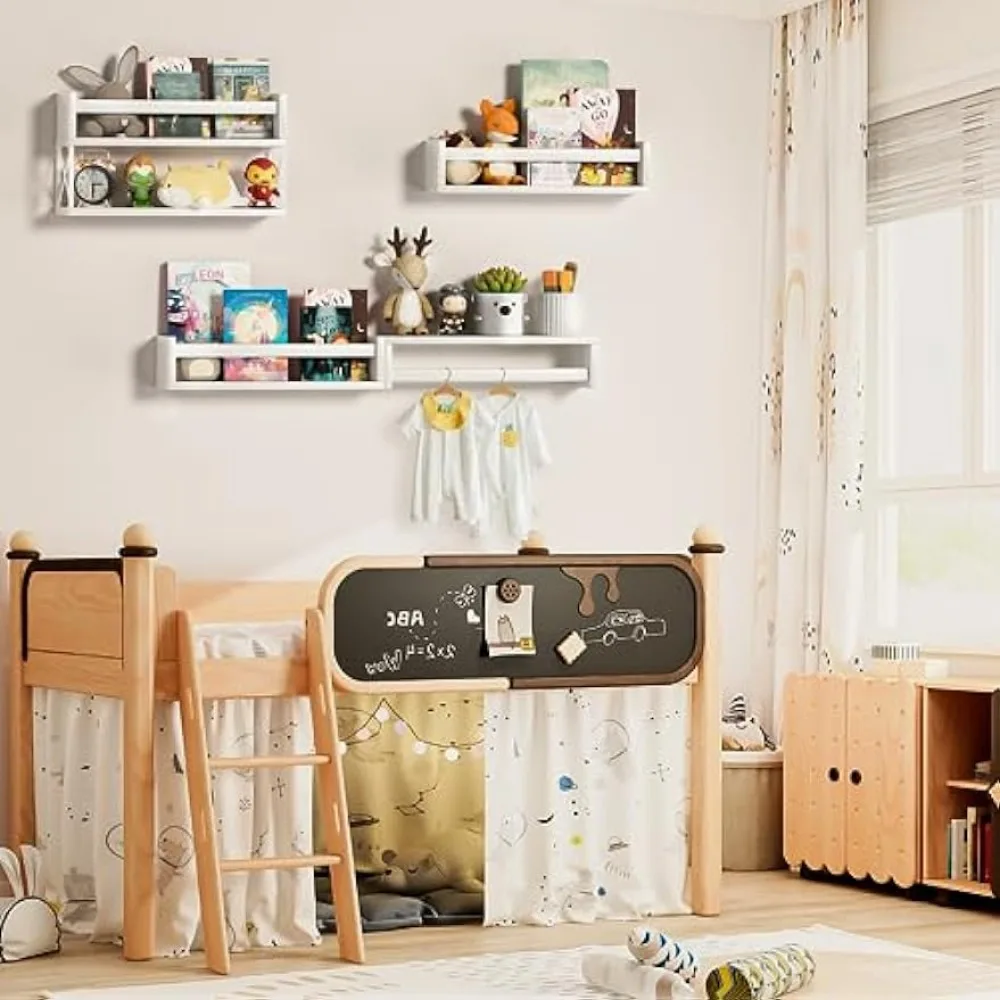 Zestaw półek na książki QimCoo – Baby Nursery Bookshelf recenzja i cena