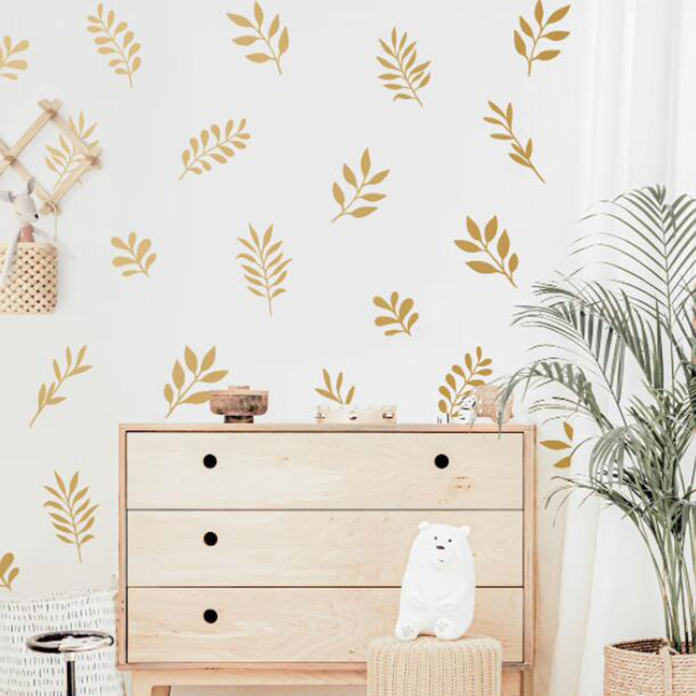 41Pcs Botanical Leaf Wall Stic – Baby Nursery Needs recenzja i cena